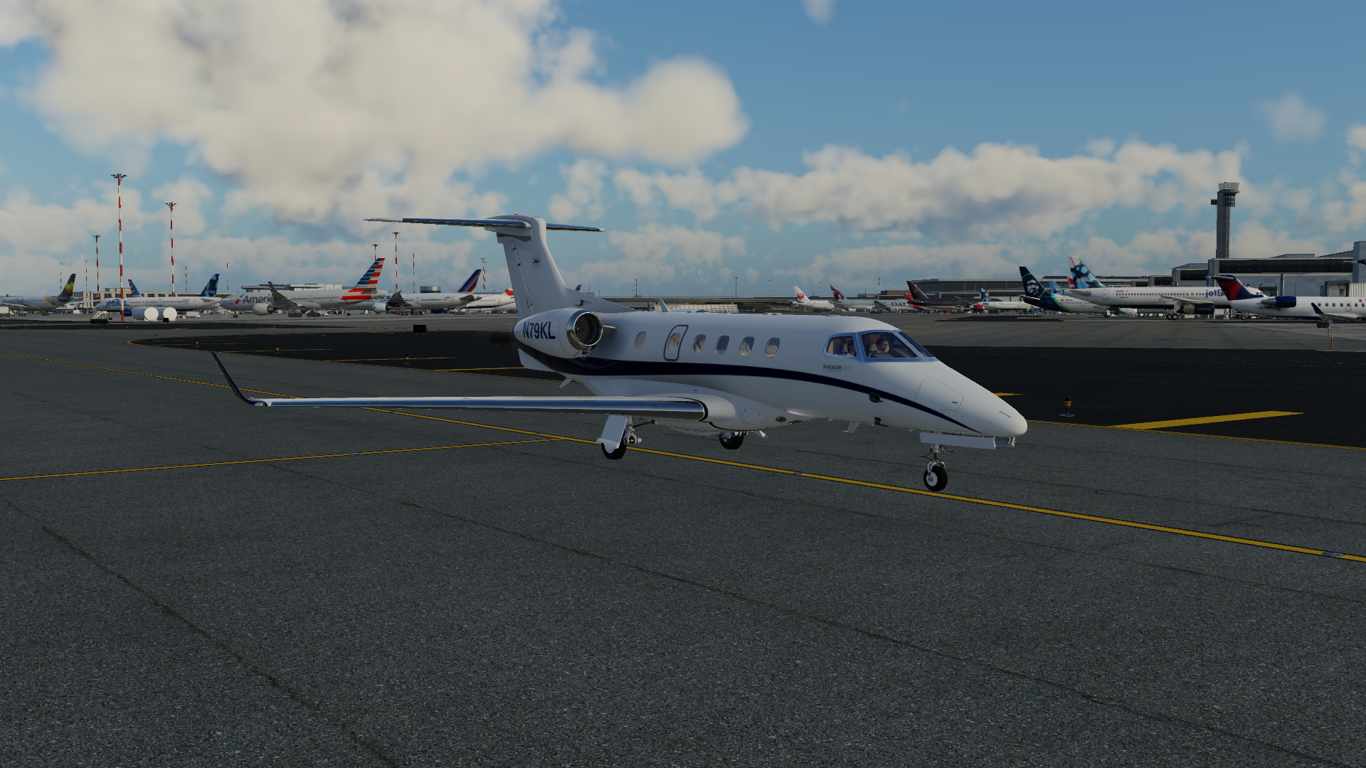MEC-263 at KJFK taxiing for departure heading to KVRB.